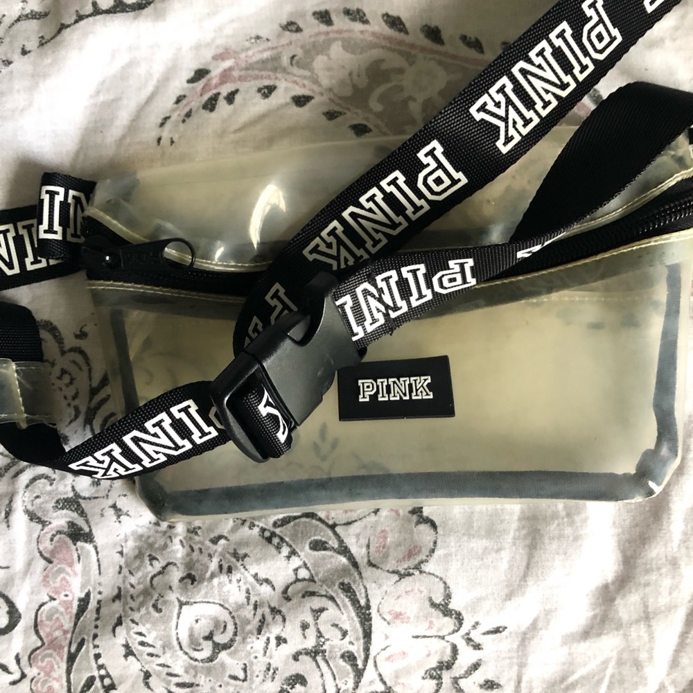 Victoria’s Secret transparent carryall